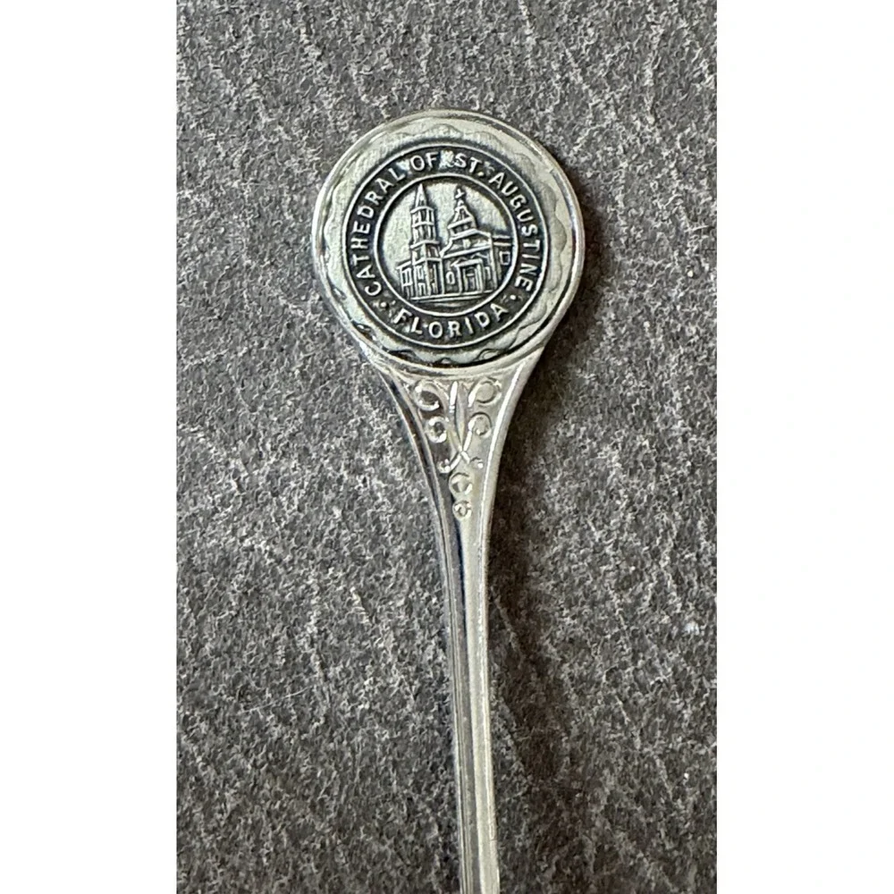 Cathedral of St Augustine Florida Vintage‎ Souvenir Spoon Collectible